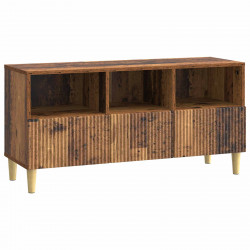 Szafka pod telewizor z szufladą Stare drewno 102 x 34,5 x 50 cm