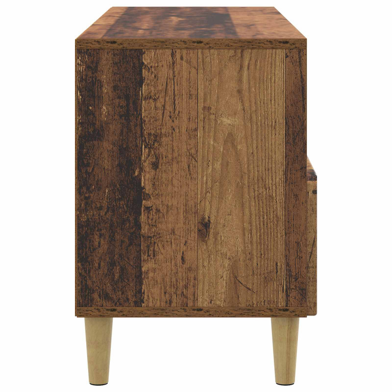 Szafka pod telewizor z szufladą Stare drewno 102 x 34,5 x 50 cm