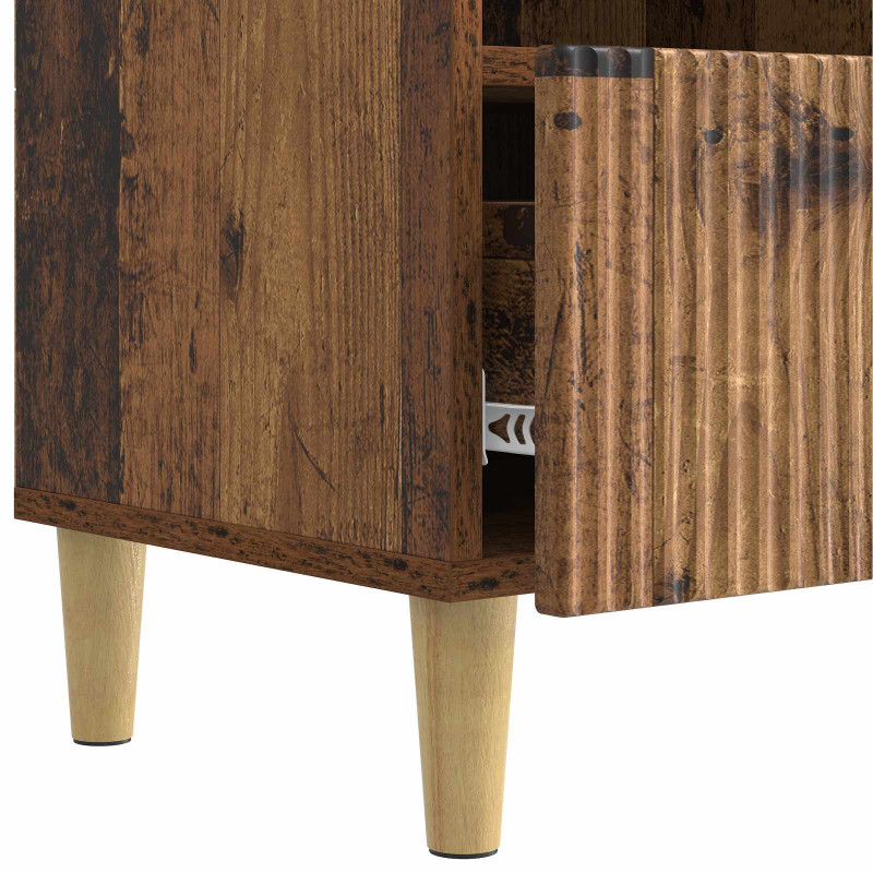 Szafka pod telewizor z szufladą Stare drewno 102 x 34,5 x 50 cm