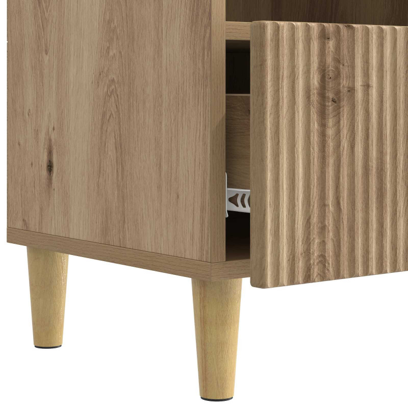 Szafka pod telewizor z szufladą Dąb artisan 102 x 34,5 x 50 cm