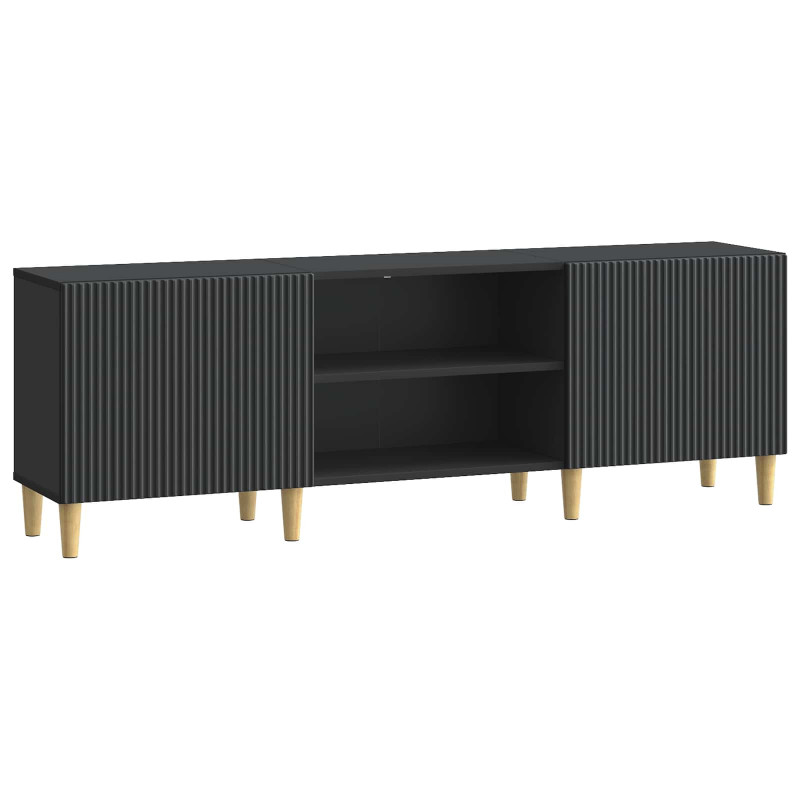 Szafka pod telewizor Czarny 150 x 31 x 50 cm