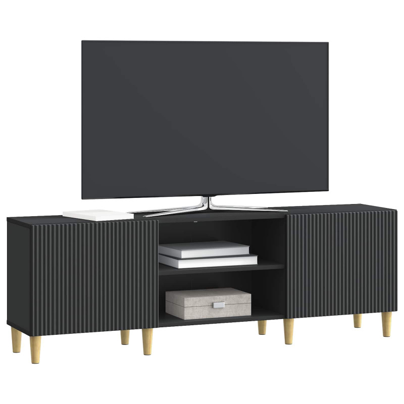 Szafka pod telewizor Czarny 150 x 31 x 50 cm