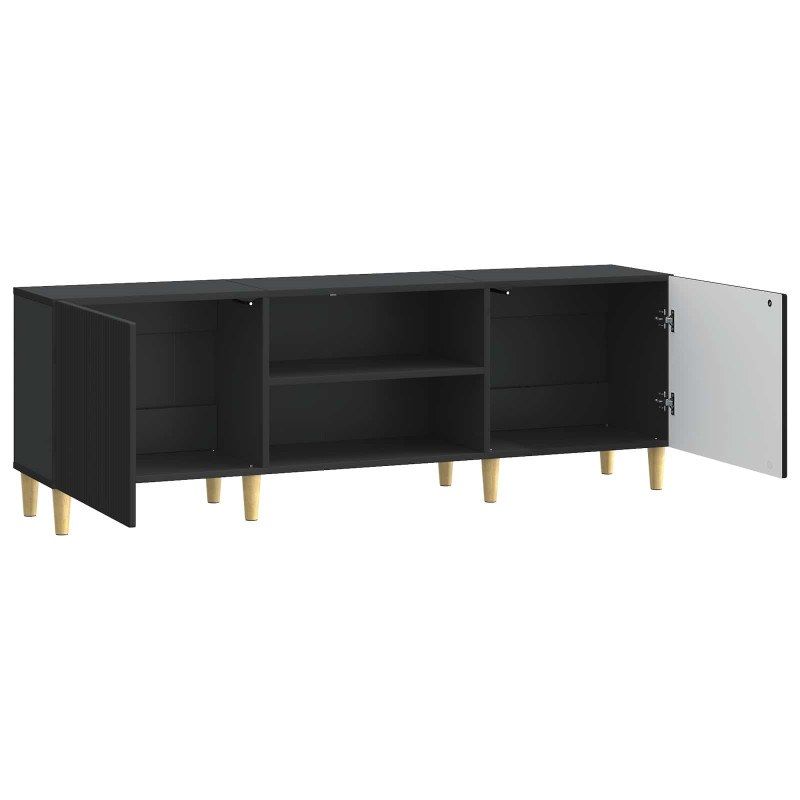 Szafka pod telewizor Czarny 150 x 31 x 50 cm