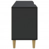 Szafka pod telewizor Czarny 150 x 31 x 50 cm
