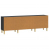 Szafka pod telewizor Czarny 150 x 31 x 50 cm
