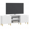 Szafka pod telewizor Biały wysoki połysk 150 x 31 x 50 cm