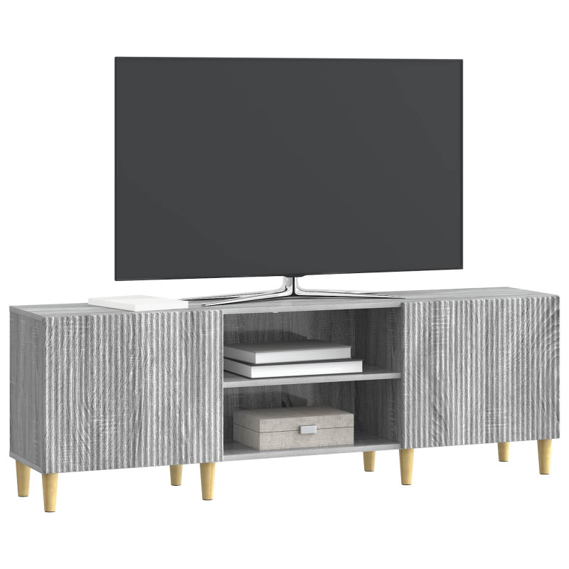 Szafka pod telewizor Szary Sonoma 150 x 31 x 50 cm
