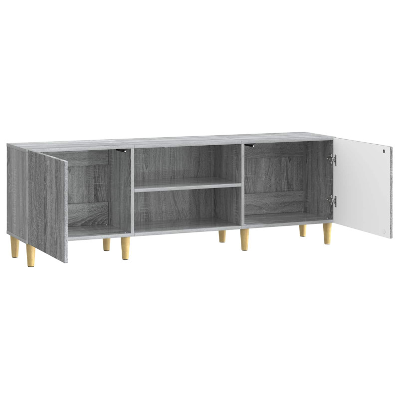 Szafka pod telewizor Szary Sonoma 150 x 31 x 50 cm