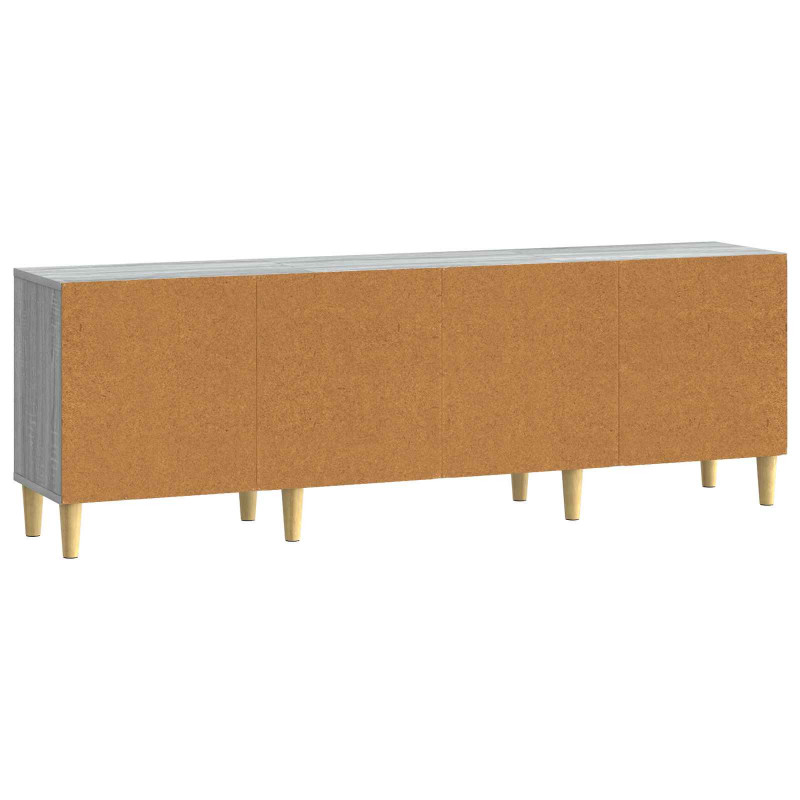 Szafka pod telewizor Szary Sonoma 150 x 31 x 50 cm