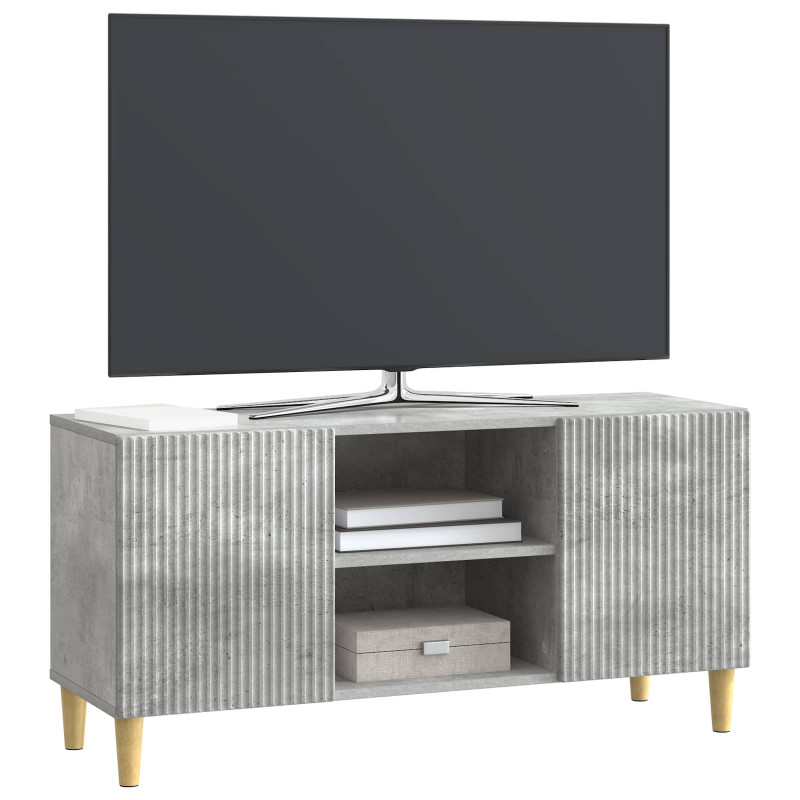 Szafka pod telewizor Betonowy szary 102 x 34,5 x 50 cm