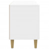 Szafka pod telewizor Biały wysoki połysk 102 x 34,5 x 50 cm
