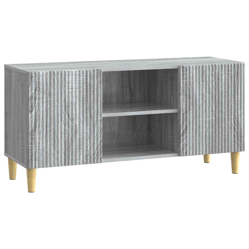 Szafka pod telewizor Szary Sonoma 102 x 34,5 x 50 cm