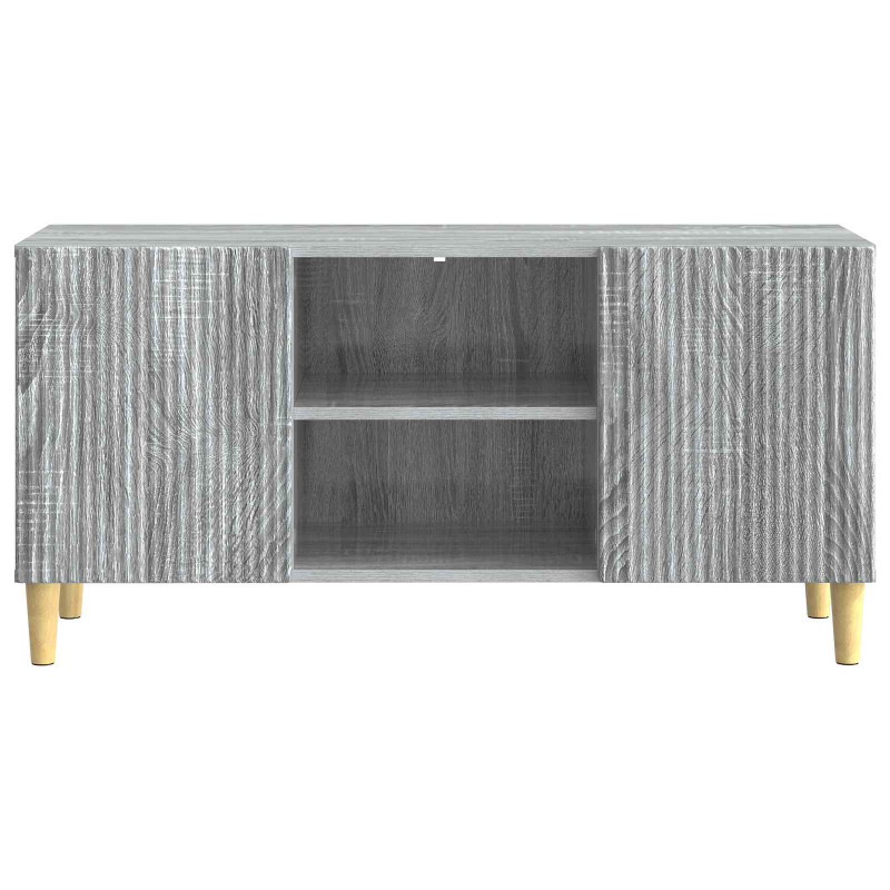 Szafka pod telewizor Szary Sonoma 102 x 34,5 x 50 cm