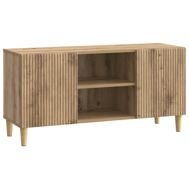 Szafka pod telewizor Dąb artisan 102 x 34,5 x 50 cm