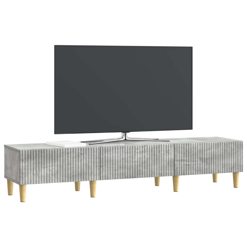 Szafka pod telewizor Betonowy szary 147 x 34,5 x 30 cm