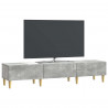 Szafka pod telewizor Betonowy szary 147 x 34,5 x 30 cm