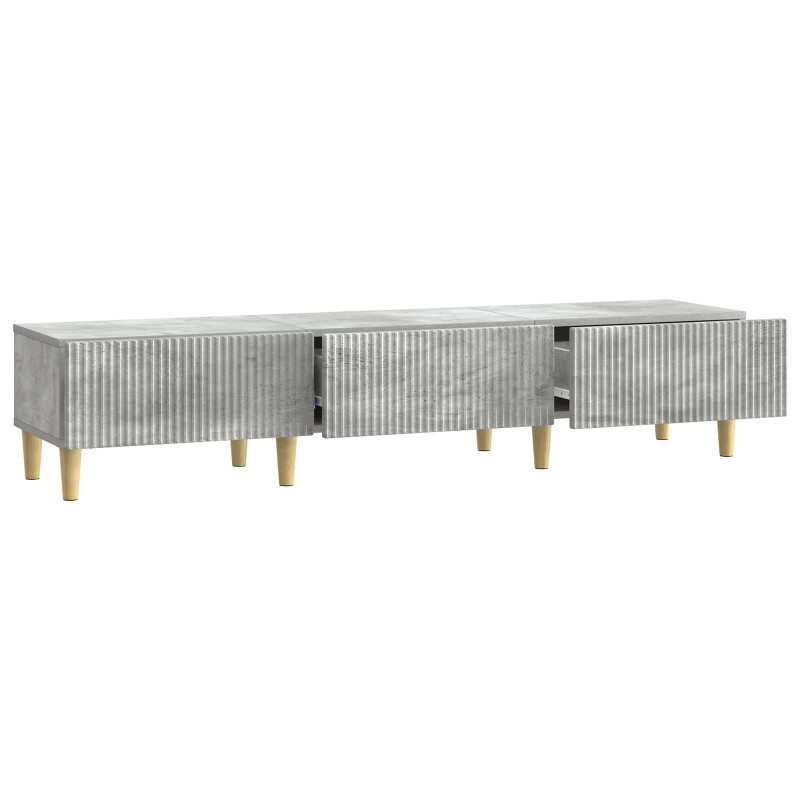Szafka pod telewizor Betonowy szary 147 x 34,5 x 30 cm