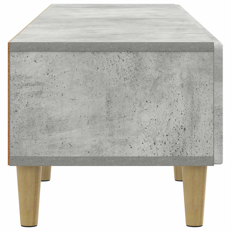 Szafka pod telewizor Betonowy szary 147 x 34,5 x 30 cm
