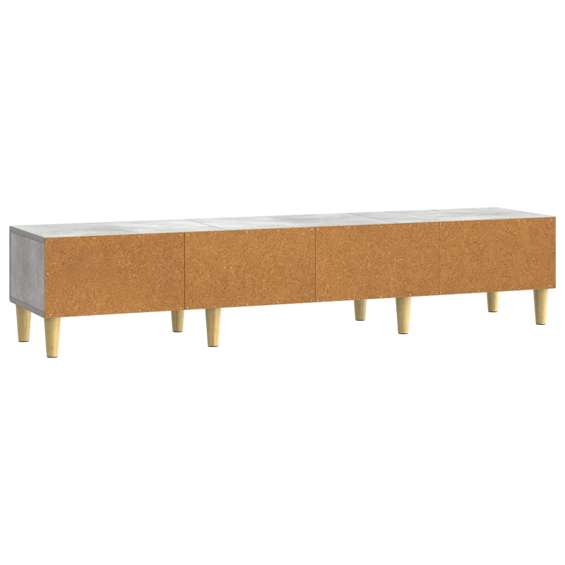 Szafka pod telewizor Betonowy szary 147 x 34,5 x 30 cm
