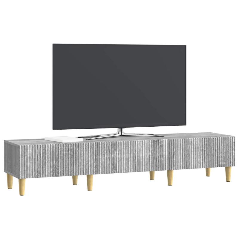 Szafka pod telewizor z szufladą Szary Sonoma 147 x 34,5 x 30 cm