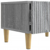 Szafka pod telewizor z szufladą Szary Sonoma 147 x 34,5 x 30 cm