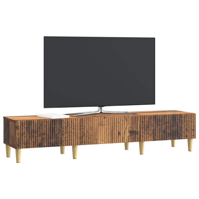 Szafka pod telewizor z szufladą Stare drewno 147 x 34,5 x 30 cm