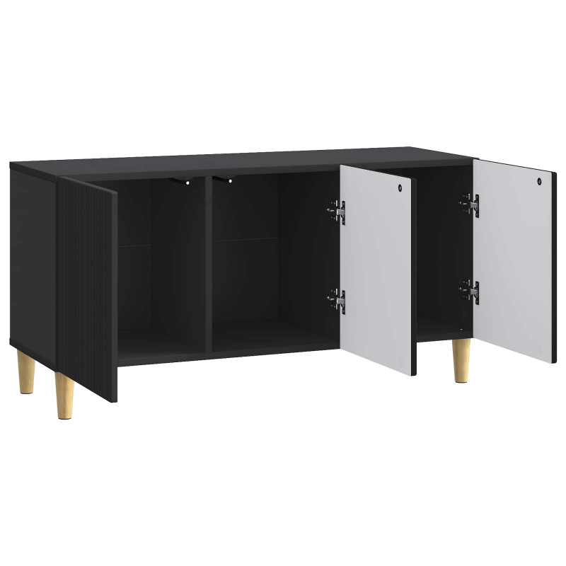 Szafka pod telewizor Czarny 99 x 34,5 x 50 cm