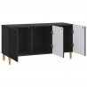 Szafka pod telewizor Czarny 99 x 34,5 x 50 cm