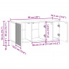 Szafka pod telewizor dąb Sonoma 99 x 34,5 x 50 cm