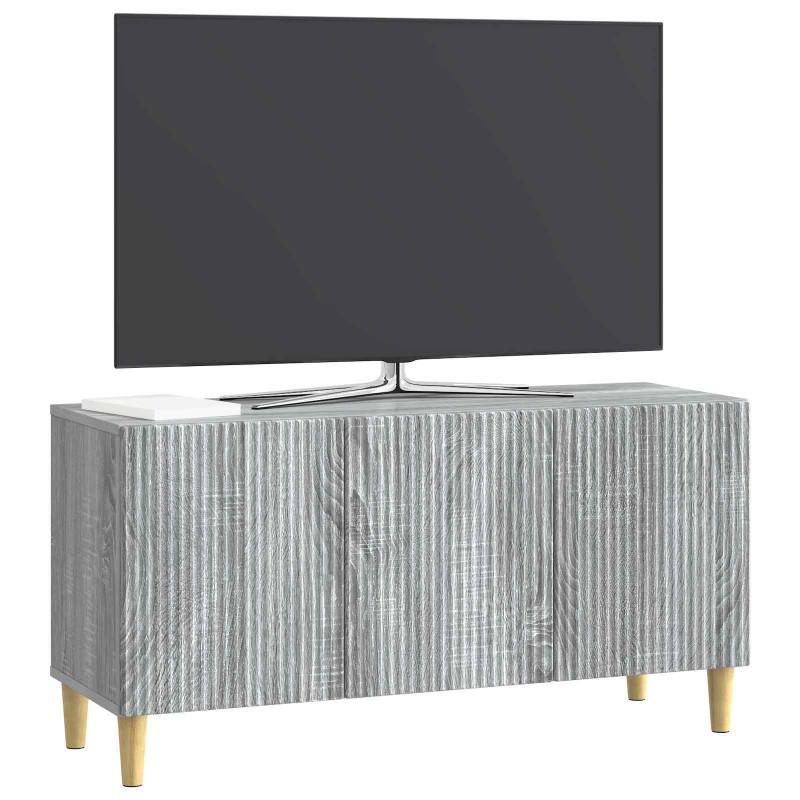 Szafka pod telewizor Szary Sonoma 99 x 34,5 x 50 cm