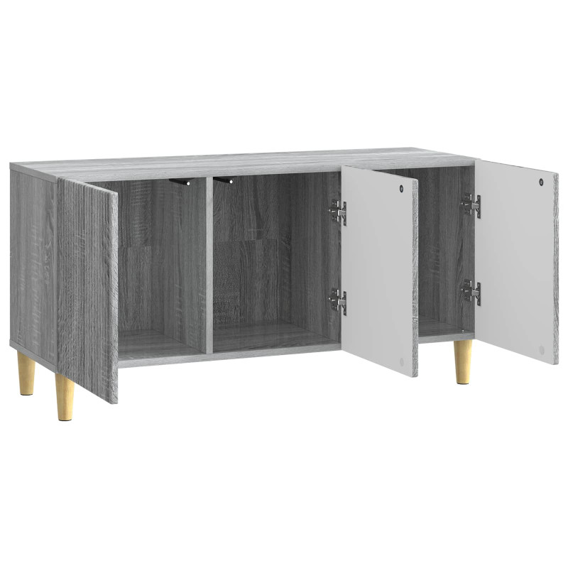 Szafka pod telewizor Szary Sonoma 99 x 34,5 x 50 cm