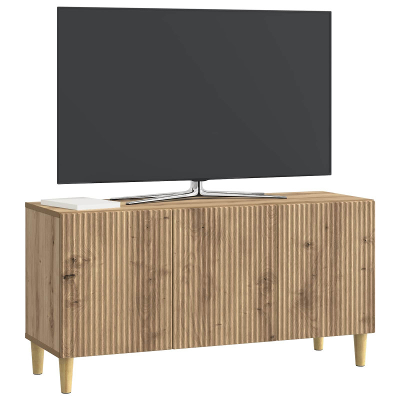 Szafka pod telewizor Dąb artisan 99 x 34,5 x 50 cm