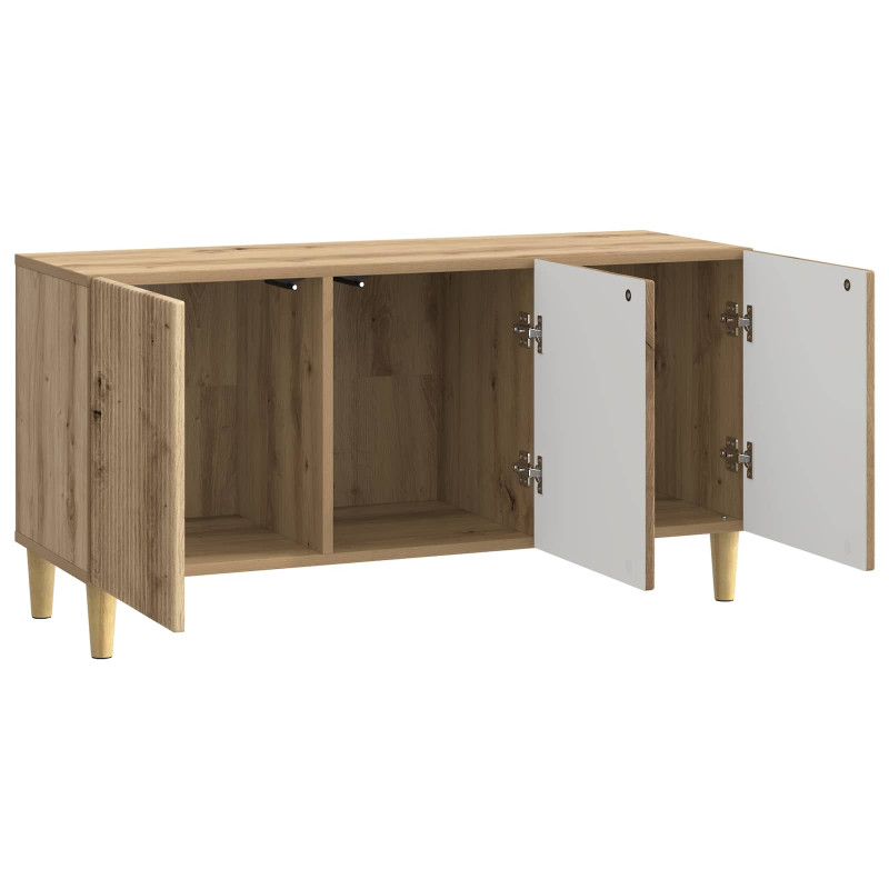 Szafka pod telewizor Dąb artisan 99 x 34,5 x 50 cm