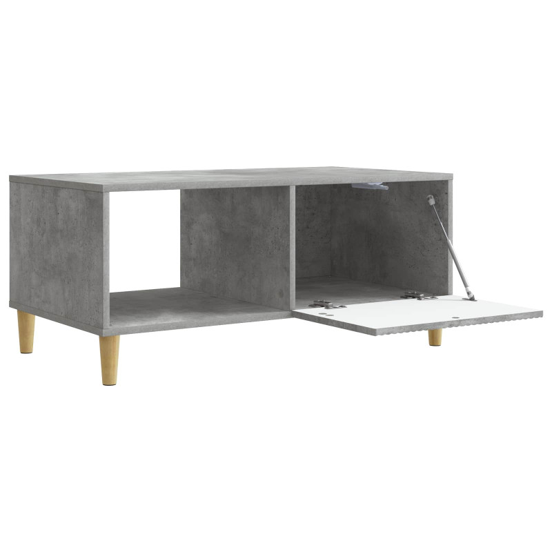 Stolik kawowy Betonowy szary 90 x 50 x 40 cm