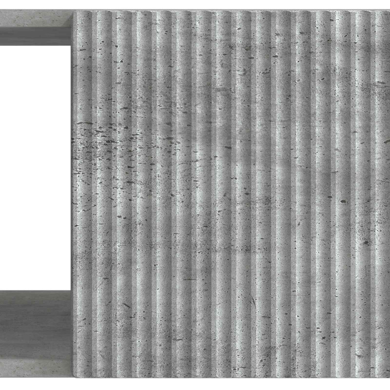 Stolik kawowy Betonowy szary 90 x 50 x 40 cm