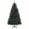 Sztuczna choinka, 300 lampek LED, 180 cm