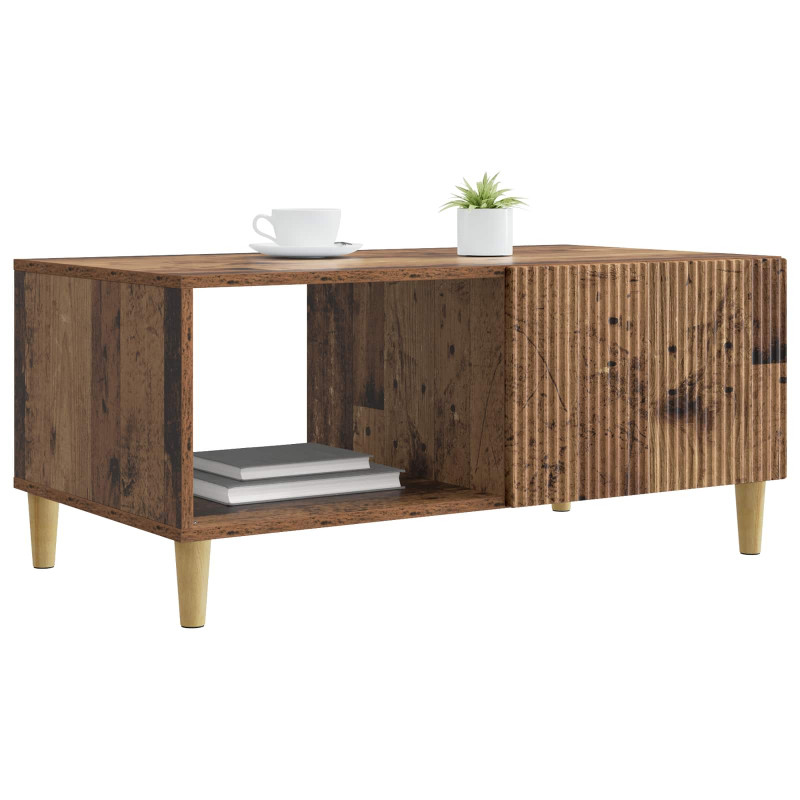 Stolik kawowy Stare drewno 90 x 50 x 40 cm Drewno inżynieryjne