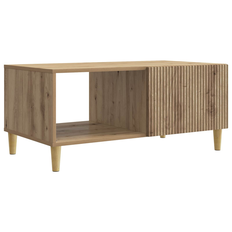 Stolik kawowy Dąb artisan 90 x 50 x 40 cm Drewno inżynieryjne