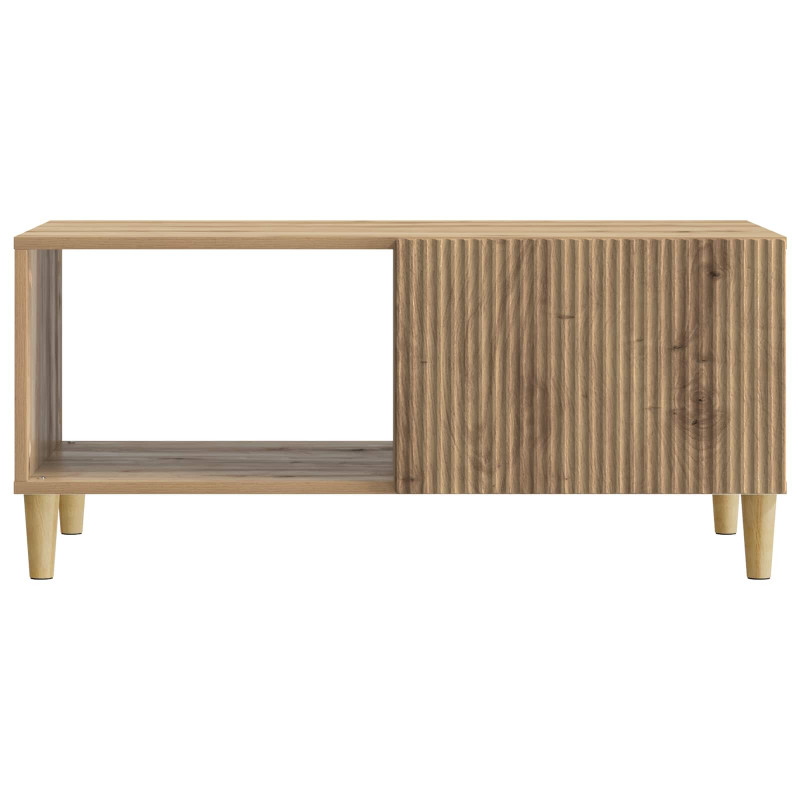 Stolik kawowy Dąb artisan 90 x 50 x 40 cm Drewno inżynieryjne