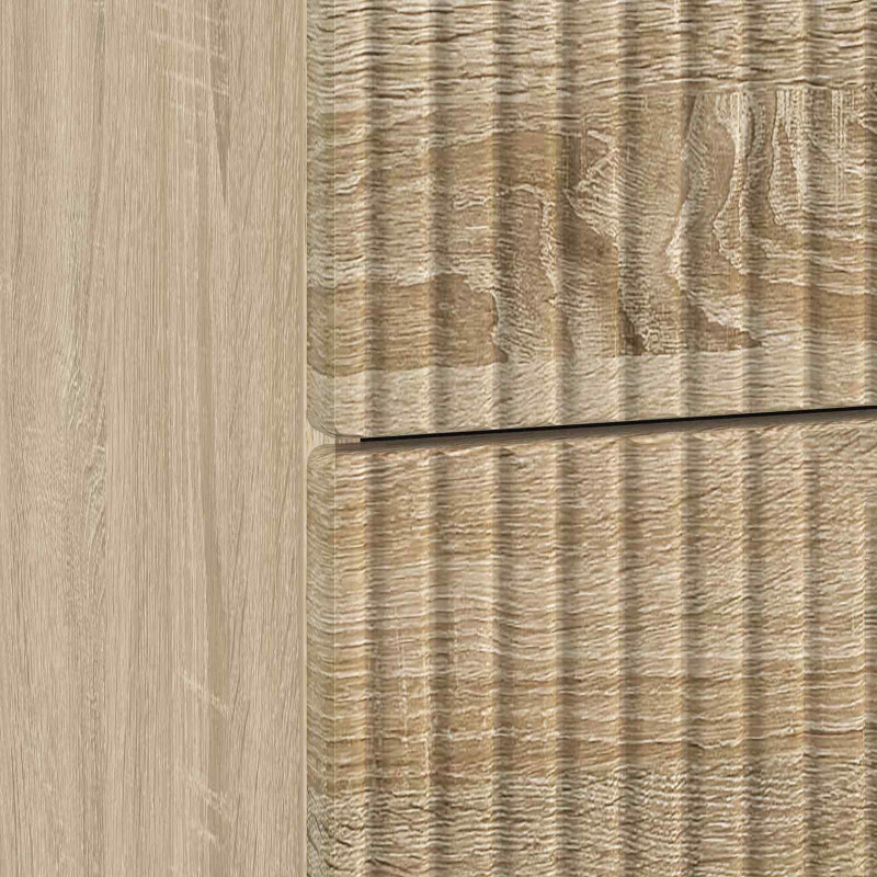 Szafka Nocna dąb Sonoma 43 x 34,5 x 47,5 cm Drewno inżynieryjne