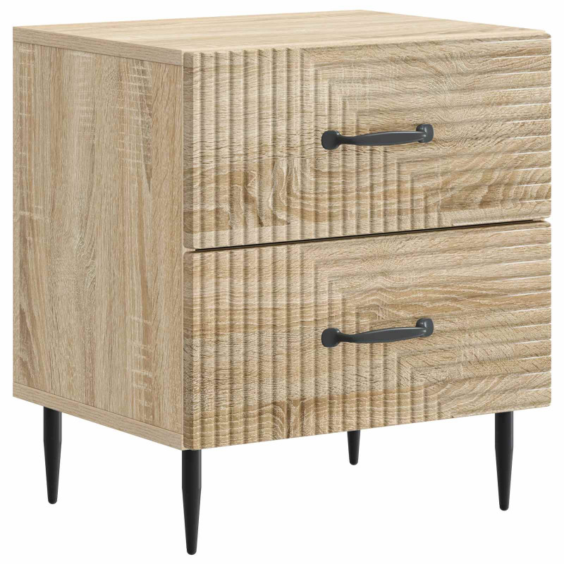Szafka Nocna z szufladą 2 pcs dąb Sonoma 43 x 34,5 x 47,5 cm