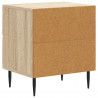 Szafka Nocna z szufladą 2 pcs dąb Sonoma 43 x 34,5 x 47,5 cm