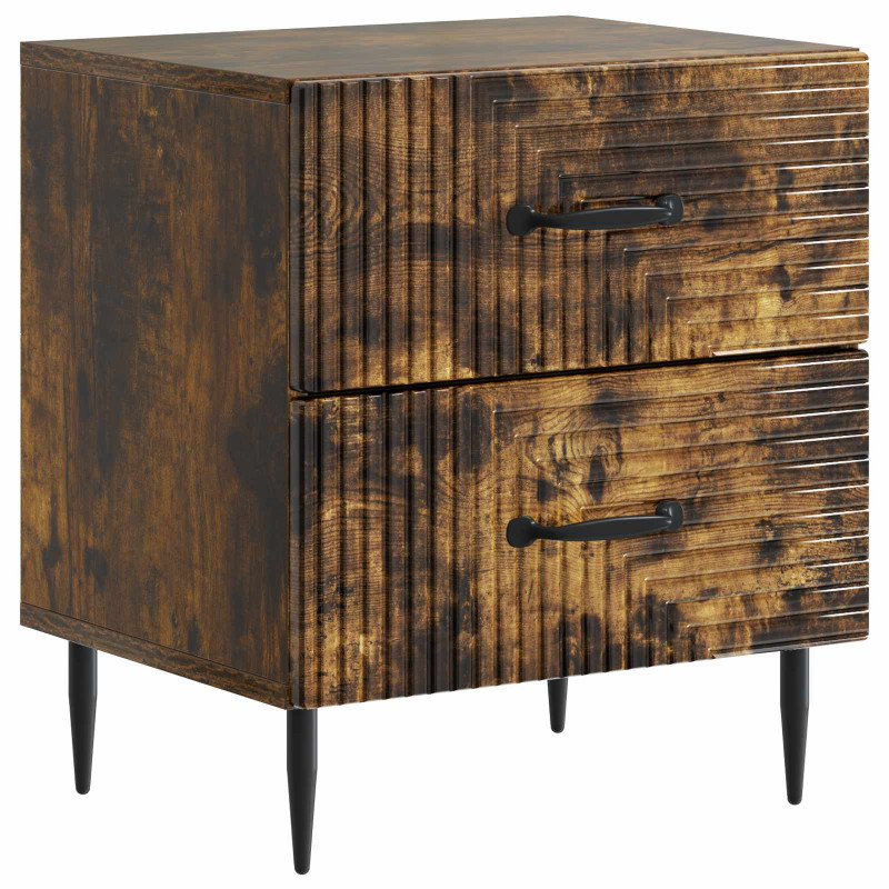 Szafka Nocna z szufladą Dąb wędzony 43 x 34,5 x 47,5 cm