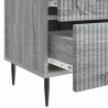 Szafka Nocna z szufladą 2 pcs Szary Sonoma 43 x 34,5 x 47,5 cm