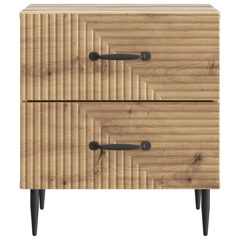 Szafka Nocna z szufladą 2 pcs Dąb artisan 43 x 34,5 x 47,5 cm