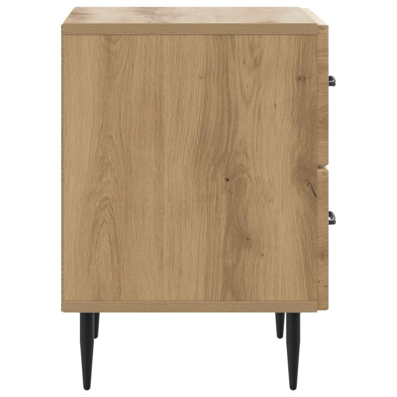 Szafka Nocna z szufladą 2 pcs Dąb artisan 43 x 34,5 x 47,5 cm