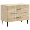 Szafka Nocna dąb Sonoma 62 x 34,5 x 47,5 cm Drewno inżynieryjne