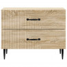 Szafka Nocna dąb Sonoma 62 x 34,5 x 47,5 cm Drewno inżynieryjne