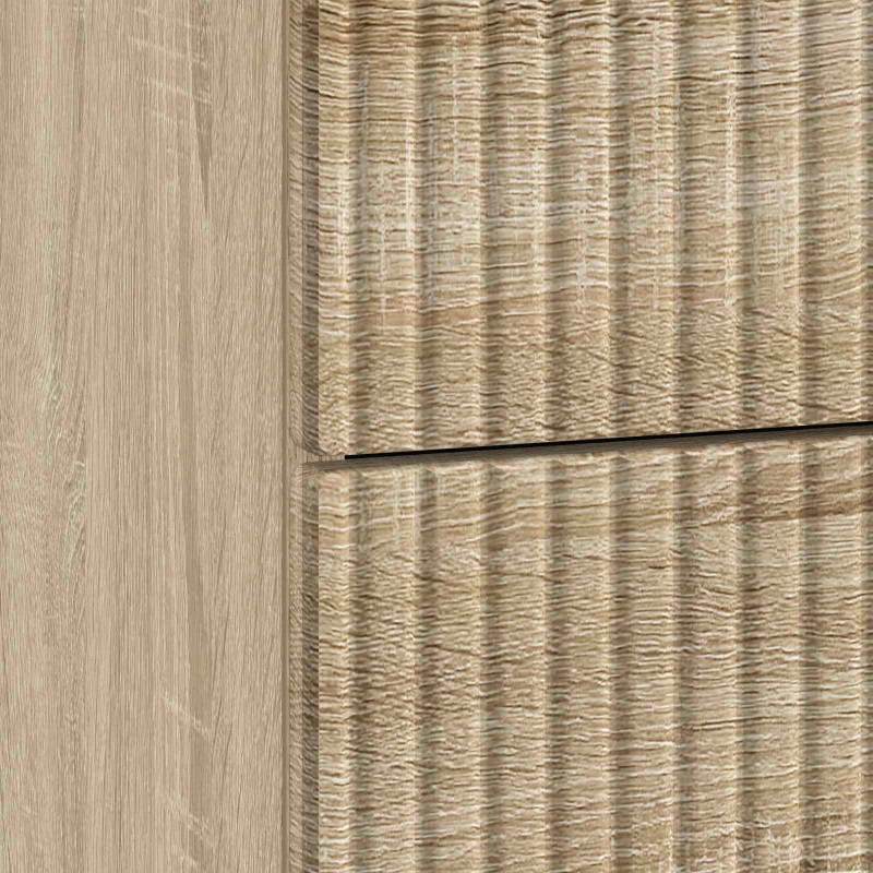 Szafka Nocna dąb Sonoma 62 x 34,5 x 47,5 cm Drewno inżynieryjne