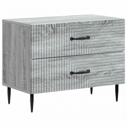Szafka Nocna z szufladą Szary Sonoma 62 x 34,5 x 47,5 cm